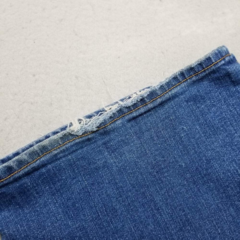 Gap 1969 Women Jeans Size 32 R Perfect Bootcut Blue Denim 36X32 Light Wash - Picture 2 of 16